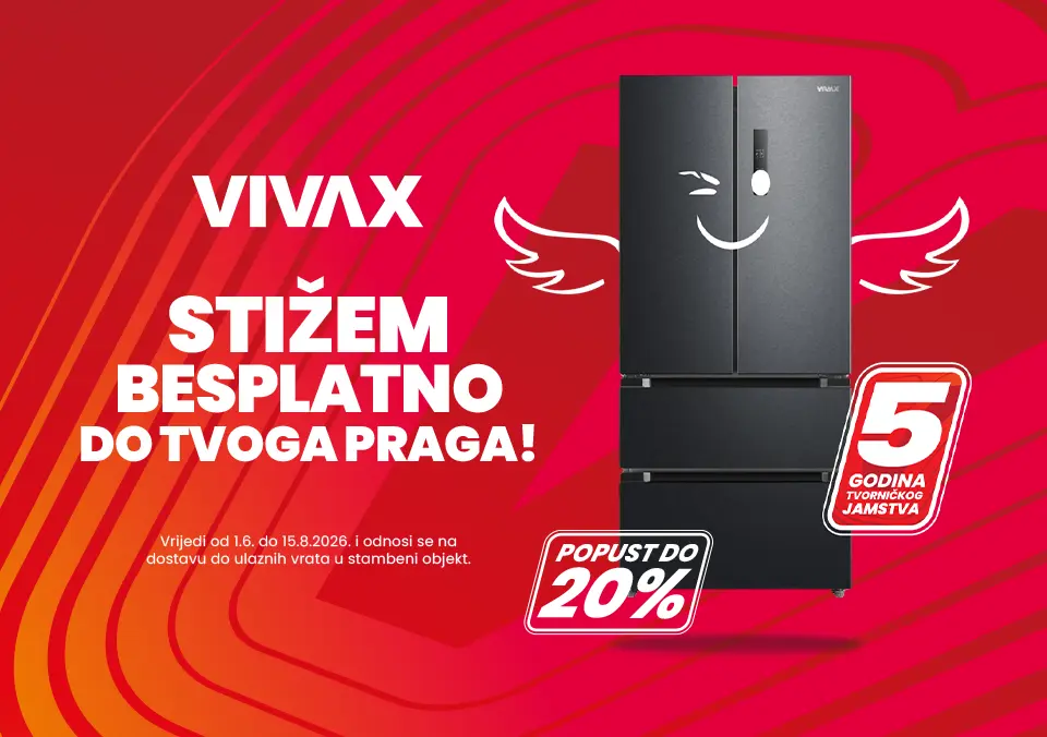 Stižem besplatno do tvoga praga!