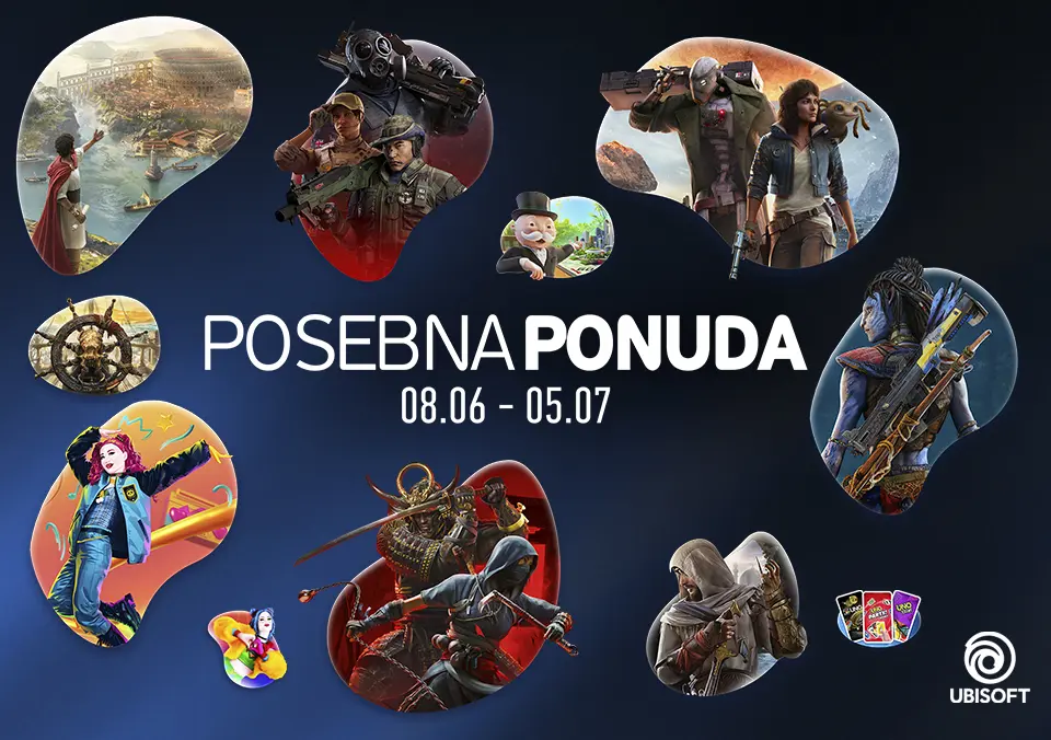 UBISOFT - Posebna ponuda u lipnju
