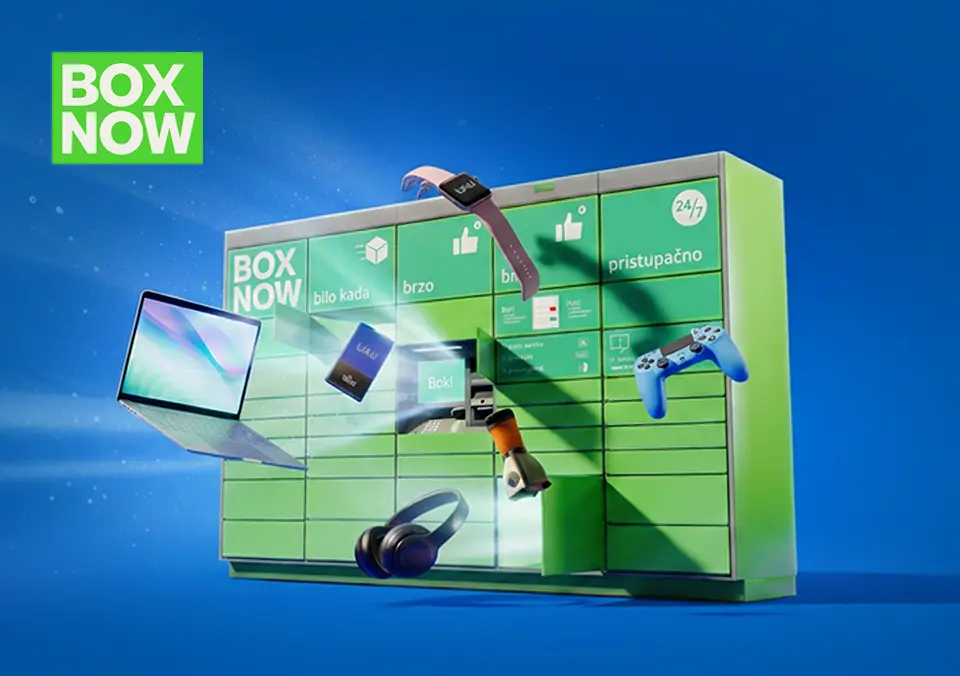Klikni & naruči, a BoxNow dostavlja besplatno