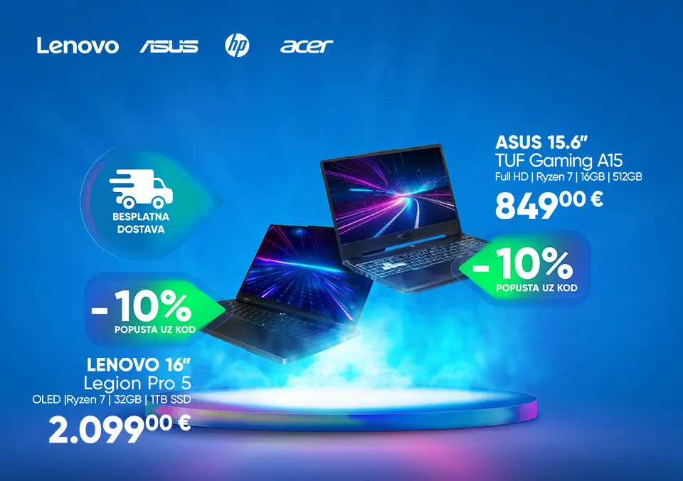Moćni laptopi za gaming ljeto!