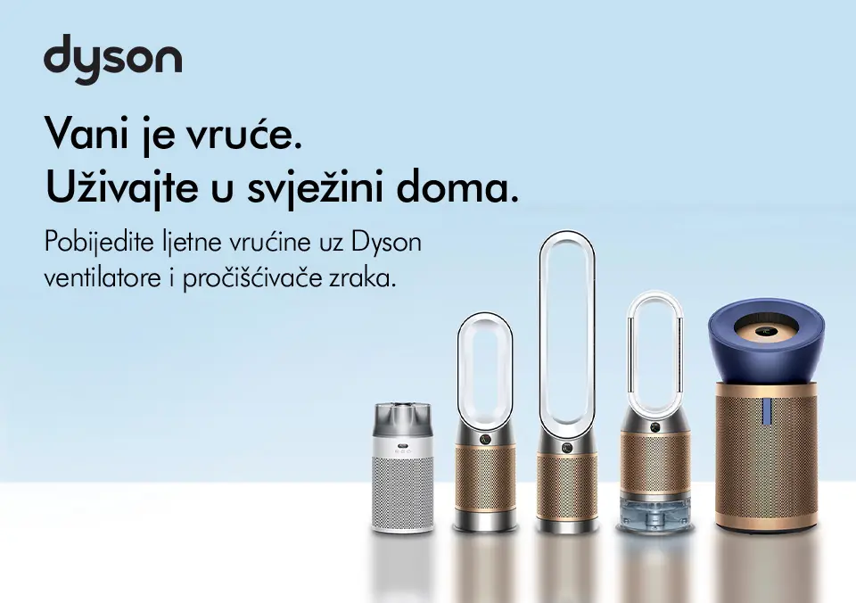 Vani je vruće. Uživajte u svježini doma.