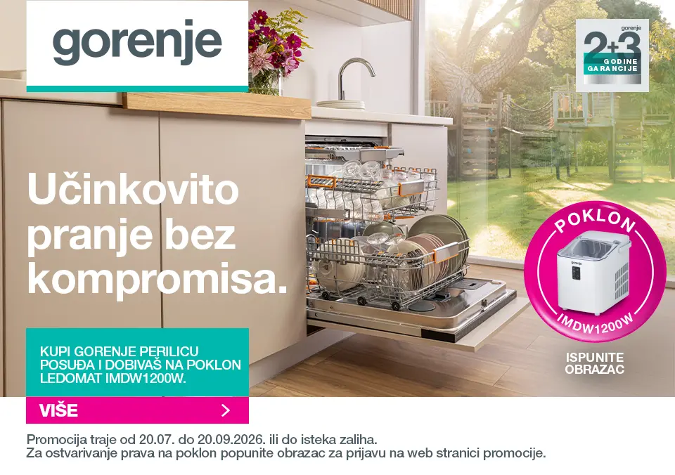 Učinkovito pranje bez kompromisa.