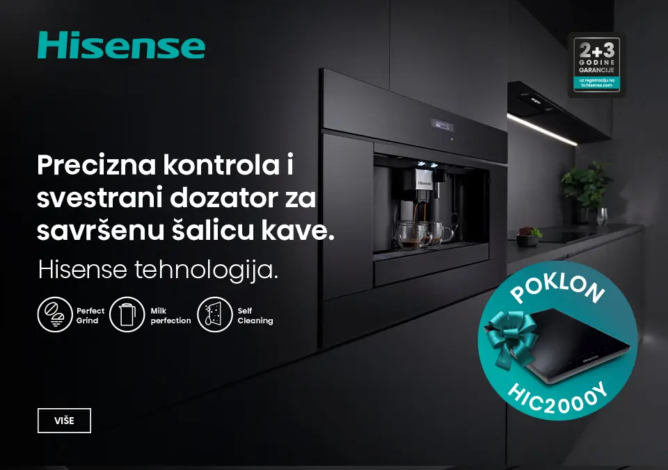 Precizna kontrola i svestrani dozator za savršenu šalicu kave.