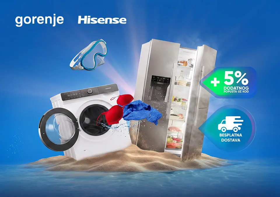 Vikend Gorenje i Hisense ušteda