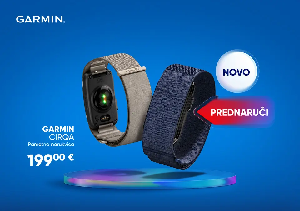 PREDNARUČI Garmin Cirqa pametnu narukvicu