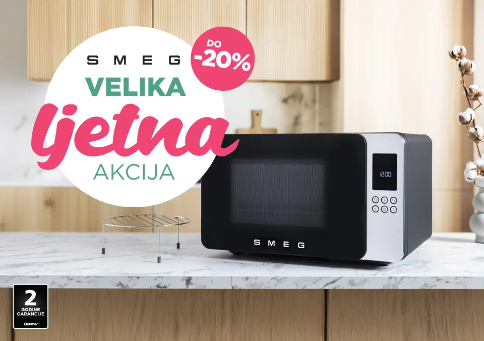 Smeg mikrovalne pećnice za svaki dom