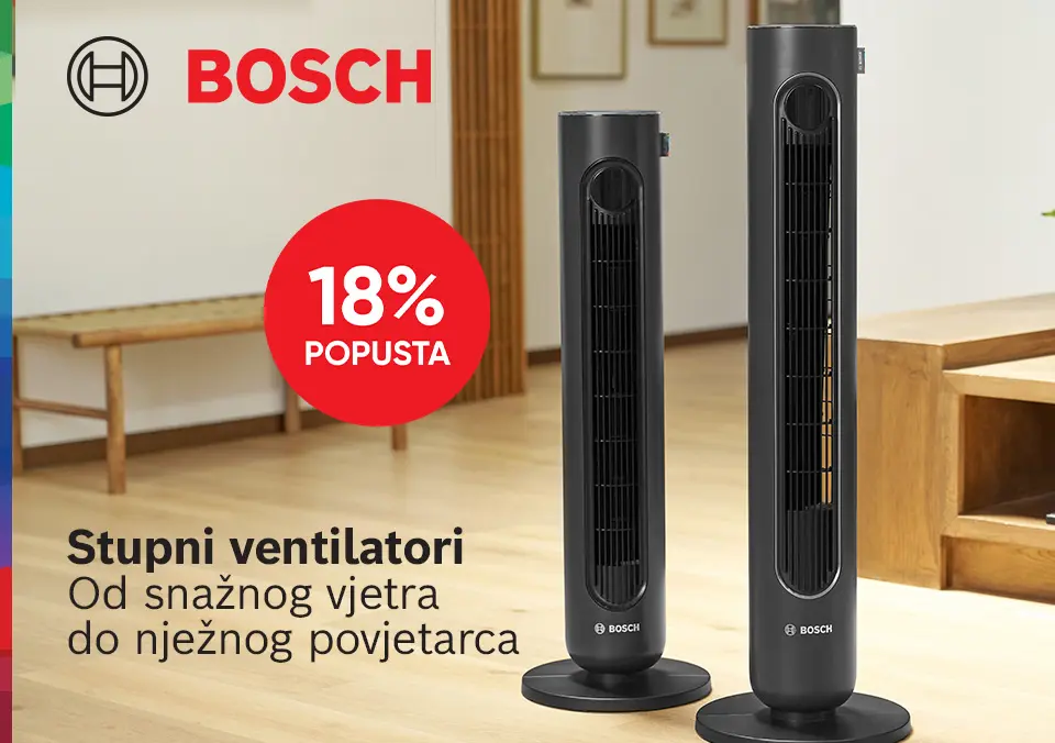 Od snažnog vjetra do nježnog povjetarca