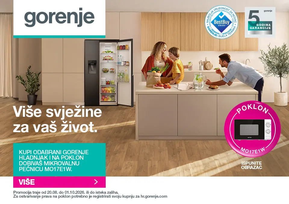 Više svježine  za vaš život.