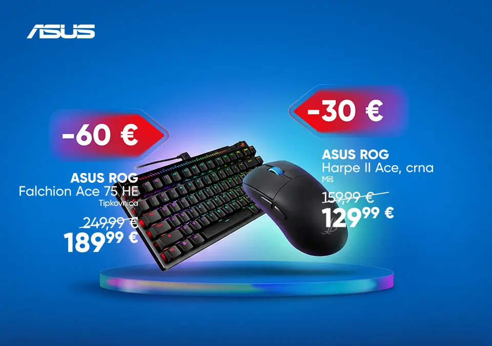 ASUS periferija za potpunu kontrolu!