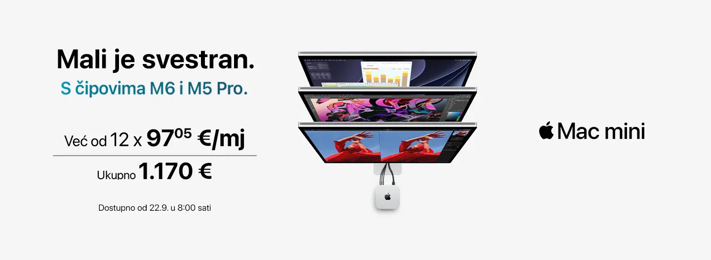 Prednaruči Mac mini s M6 i M5 Pro.