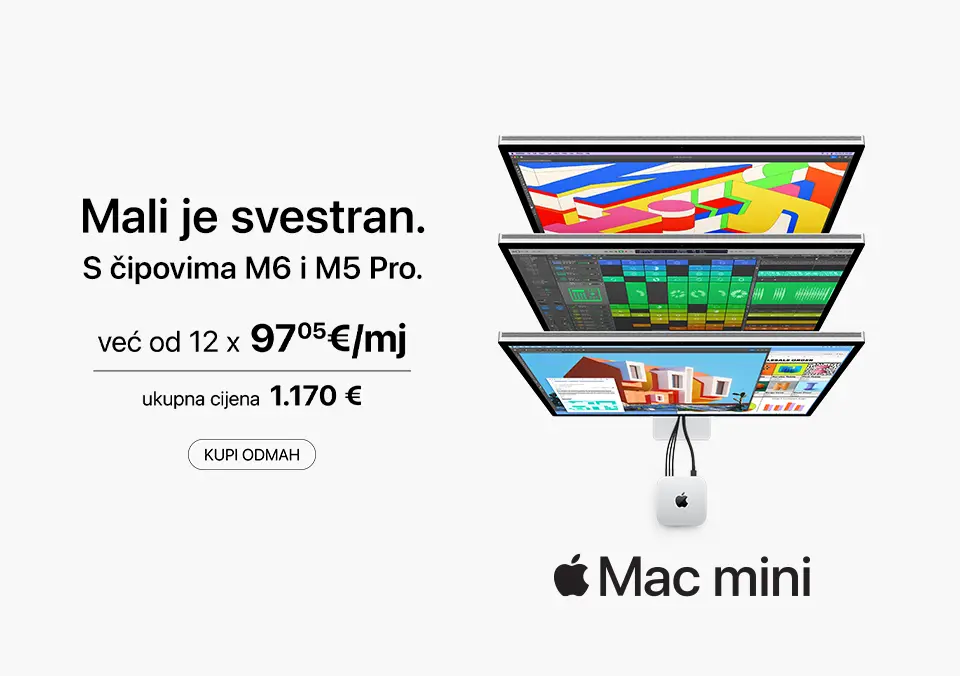 Mac mini s M6 i M5 Pro.