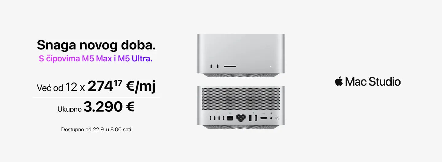 Prednaruči Mac Studio s M5 Max i M5 Ultra