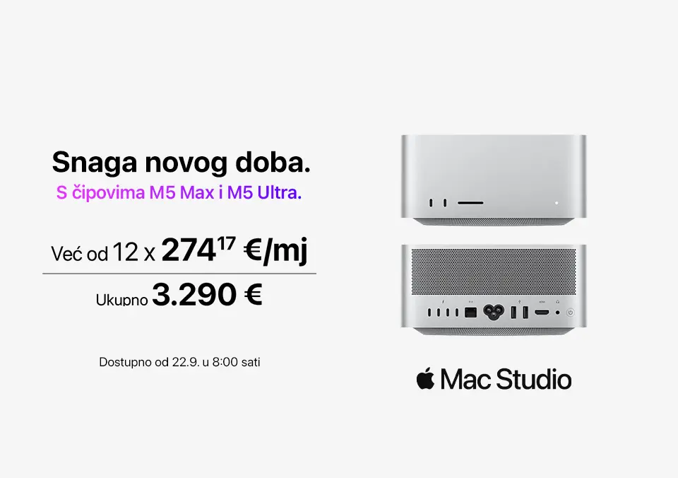 Prednaruči Mac Studio s M5 Max i M5 Ultra