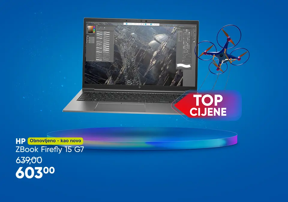 Obnovljeni laptopi po top cijeni!