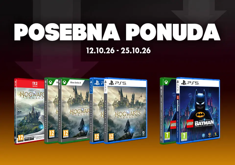 WB GAMES - Posebna ponuda u listopadu